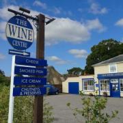 Site - The Wine Centre, in Great Horkesley, closed last year