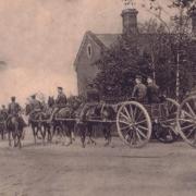 Brave - soldiers from Colchester head off to fight in World War I