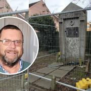 Determined - Kevin Starling has fought to save the war memorial in Shrub End for seven years