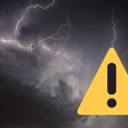 The weather warning will last until around midnight in Colchester on Thursday, May 2