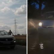 Caught on camera - close passes and vans zooming through puddles are among the incidents reported through the Extra Eyes scheme