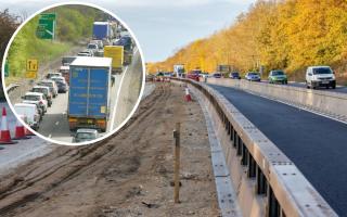 Congestion – A12 roadworks have caused chaos for commuters in Colchester