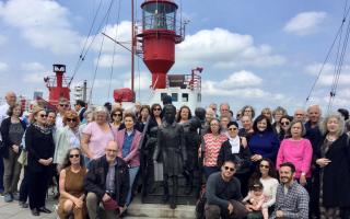 History - 72 family members of children who part of the Kindertransport united for a day-out in Harwich