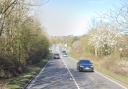Tragic - the collision took place on the A120 at Standon Hill
