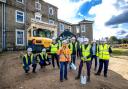 Ceremony - Essex County Council members attended the site of the former Essex County Hospital on Tuesday