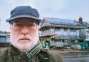 Frustrated - Berechurch councillor Martyn Warnes at the site in January