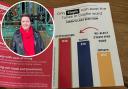 Unhappy – Steph Nissen has said she was unhappy when she saw the leaflet in print