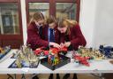 Fundraiser - pupils at Holmwood House School held a Lego contest to raise money for St Helena