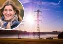 Opposed – founder of the Essex Suffolk Norfolk Pylons action group, Rosie Pearson, has said National Grid is ignoring alternatives to onshore pylons