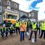 Ceremony - Essex County Council members attended the site of the former Essex County Hospital on Tuesday