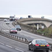 Drivers are being warned of a 40mph speed limit on the Orwell Bridge