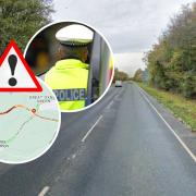 The A414 near Writtle has been closed following a 'serious' crash