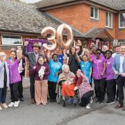 Celebration - Care Home celebrates 30 years of helping its residents by throwing a party