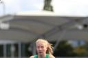Sprint star - Rebecca Jeggo helped England claim victory at the Loughborough International