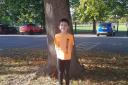 Proud – Finley Hart, aged six, was beaming with pride after he completed his 50th junior park run on Sunday