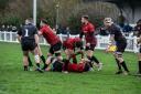 Big win - Colchester Rugby Club in action during their comprehensive win over Rochford