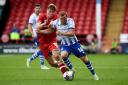 Drive - Colchester United midfielder Arthur Read in action during his side's 1-0 defeat at Walsall