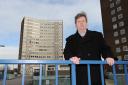 Ian Gilbert, 
Queensway estate
Job Details 
The tower blocks on the estate are likely to come down.
Pic of Ian, who supports this, on the estate.
Pictures: AL UNDERWOOD.Date   8/ 3 /16 Copyright Echo/ Newsquest 01268 469390