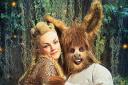 Maxine Peake as Titania and Matt Lucas as Bottom in the BBC's adaptation of A Midsummer Night's Dream