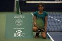 Good experience - Colchester's Sarah Skaria took part in the HSBC Road to Wimbledon East Regional Qualifier at Gosling Sports Park, in Welwyn Garden City.