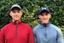 Double delight - Matt (left) and Thomas Durrell who won the Curtis Cup at Colchester Golf Club