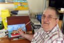 Patient John Plews who uses the St Luke's hospice at home service