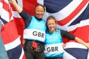 Ideal preparation - West Mersea sailor Saskia Clark (left, pictured with helm Hannah Mills) is looking forward to travelling to Brazil as part of a British Sailing test event.
