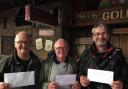 Match winners: pictured from left are Walton Sea Angling Club's Steve Simpson, Mick Frost and Alan Humm.