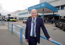 Chief Executive Nick Hulme, at Colchester General Hospital
