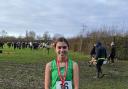 Strong race: Milly Presland secured a bronze medal in the under-17 women’s race at Gloucester Park.