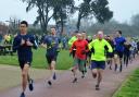 Action from a recent parkrun in Harwich's Cliff Park