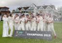 Champagne moment - Essex celebrate their County Championship win in 2019