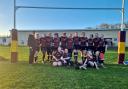 Battling performance: Witham Rugby Club Ladies narrowly lost out to Dartfordians.