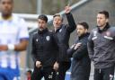 Talking tactics - Colchester United management duo Danny Cowley and Nicky Cowley on the touchline
