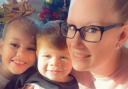 Worry - Zoe Louise, 34, is a single mum who lives in St Michaels, Colchester, with her two children Rubee, 8, and Theo, 3.