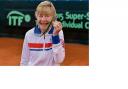 International glory - Lexden Hill Tennis Club member Joan Hassell with her bronze singles medal. Picture: WWW.ITFTENNIS.COM