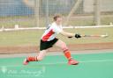 On target - Colchester Hockey Club's Jemma Rix scored her side's final goal in their 4-2 win over UEA Picture: ROBYN WILDE
