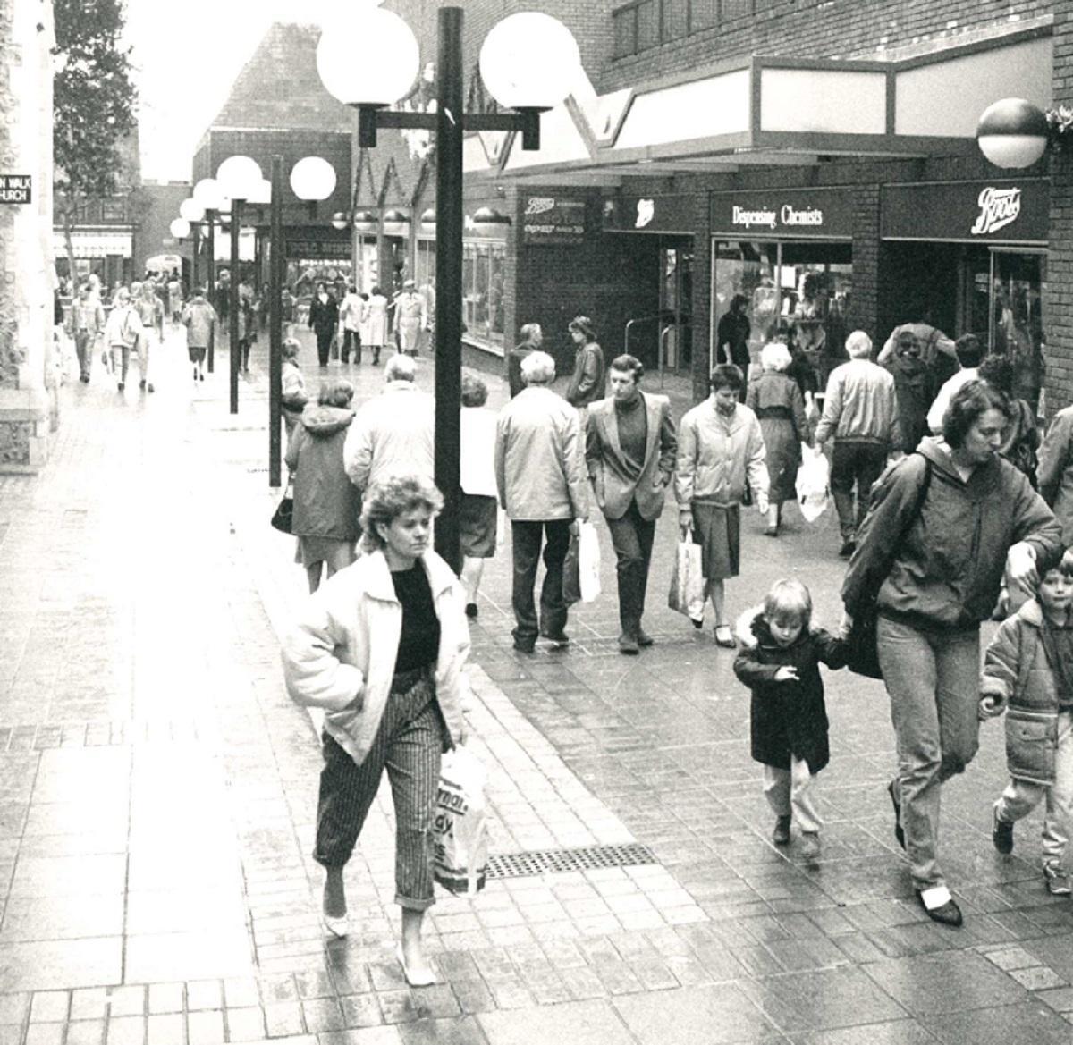 Shopping - Lion Walk back in 1997 