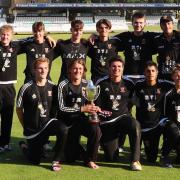 Glory - Colchester and East Essex after being crowned under-19 T20 champions Picture: TRACY HILLS