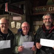 Match winners: pictured from left are Walton Sea Angling Club's Steve Simpson, Mick Frost and Alan Humm.