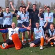 Happier times - Clacton Hockey Club celebrate winning the East Men’s League Premier B division in 2006
