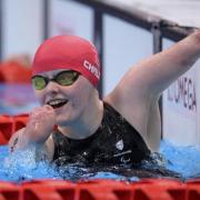Paralympian - Ellie Challis after winning silver in the 50m backstroke in Tokyo (Picture: PA)