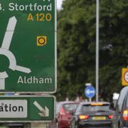 Slow - drivers on the A120 are facing lengthy delays, government data has revealed