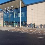 Marks and Spencer, at Stane Retail Park, in Stanway