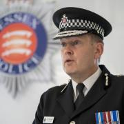 Ben-Julian Harrington says people officers should be paid more to keep them in the job (Essex Police/PA)