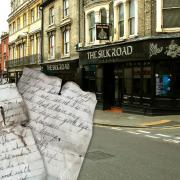 The letters were discovered in Silk Road bar during a refurb