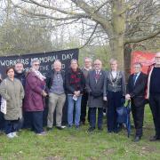 International Workers Memorial Day was marked in Colchester last week by councillors and members of Colchester trades council
