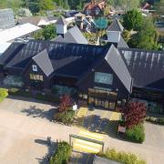 Attraction: bird's eye view of Colchester Zoo