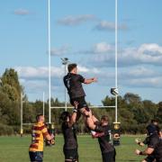 High rise - Colchester Rugby Club take on Westcliff on Sea