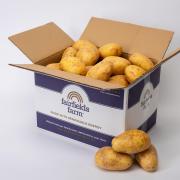 Produce - A box of Fairfields potatoes